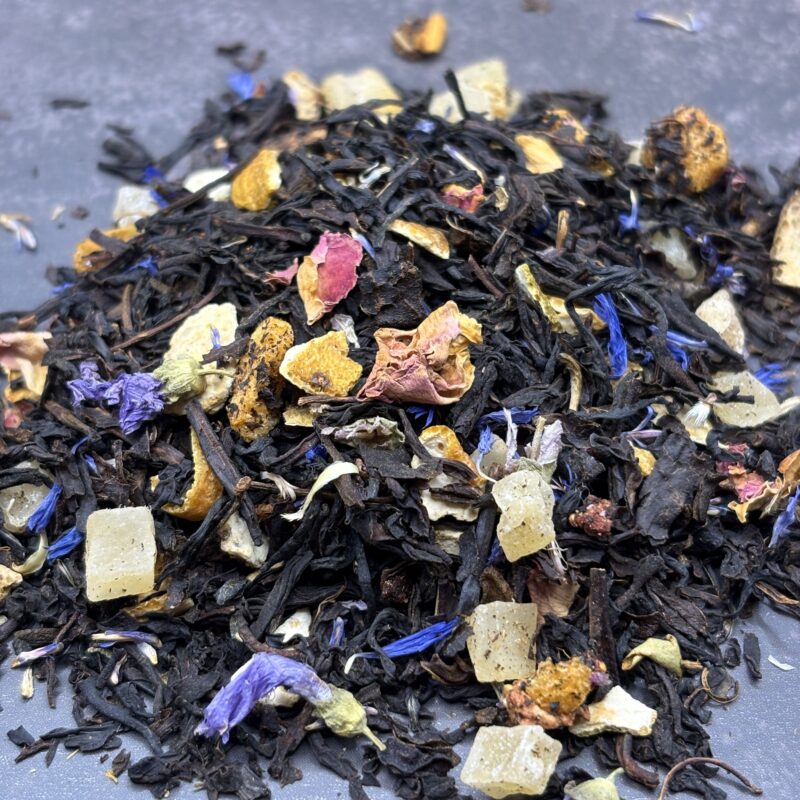 Schwarztee - Erdbeer Aprikose