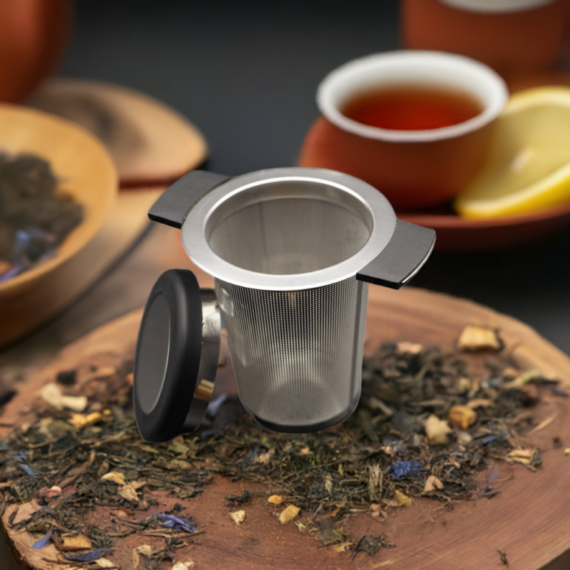 Tee-Sieb Edelstahl Anti Slip