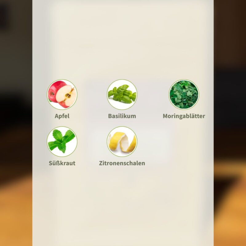 Basilikum Spritz Coldbrew Mocktail Eistee